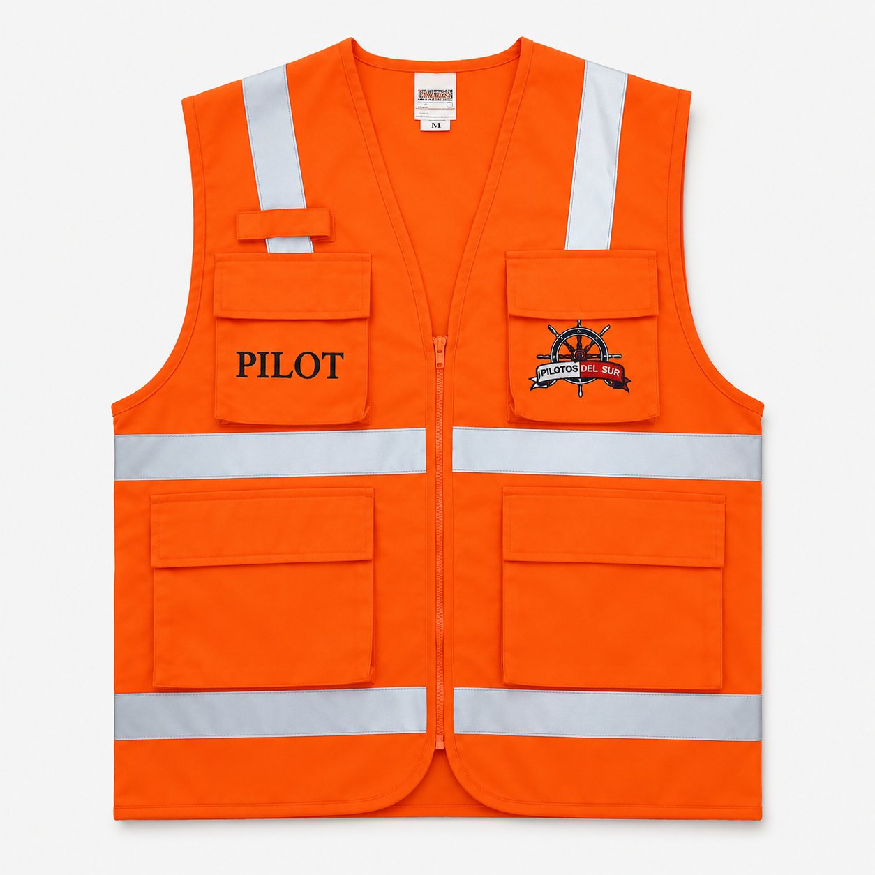 Chaleco Pilotos del Sur naranja